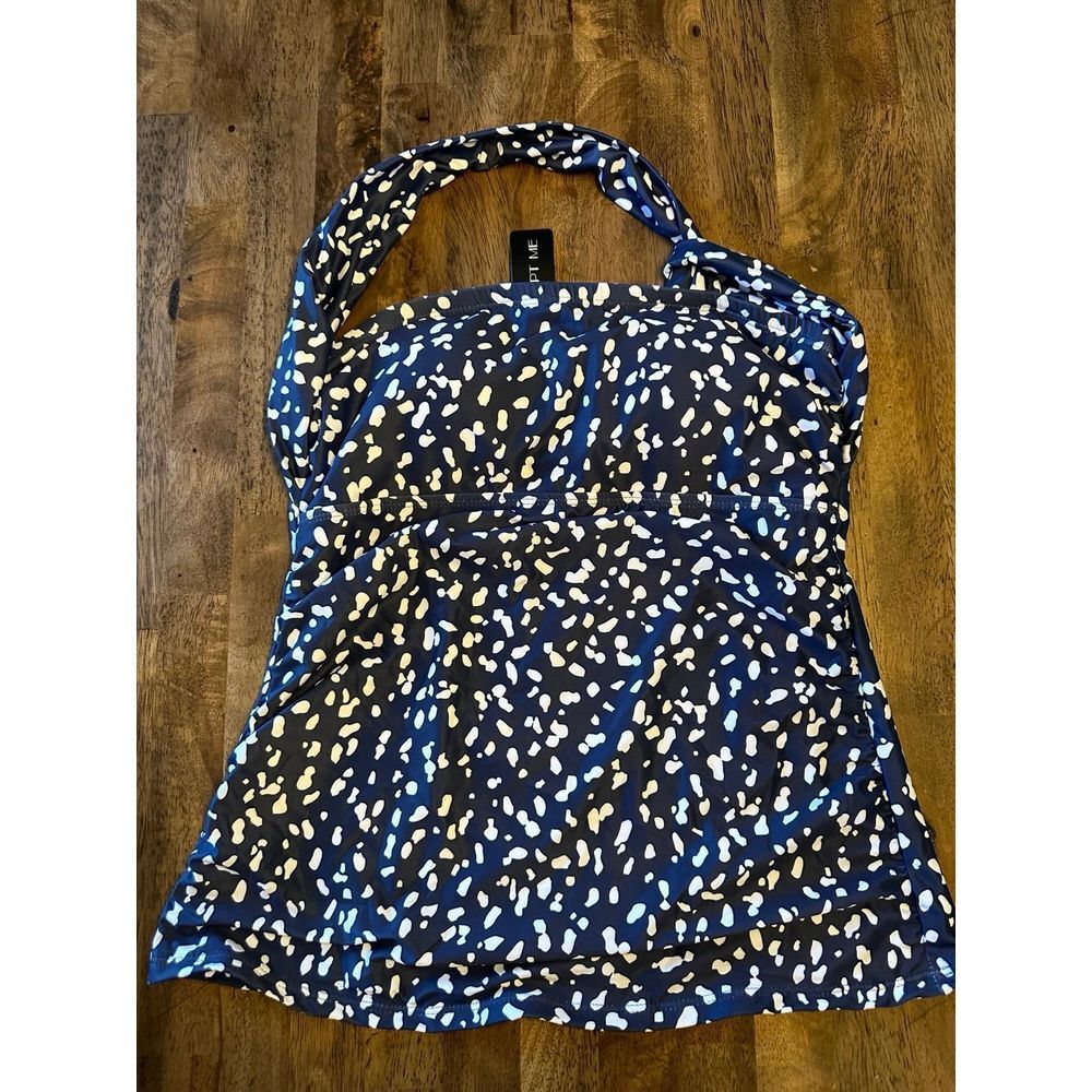 Tempt me swim top women's Medium